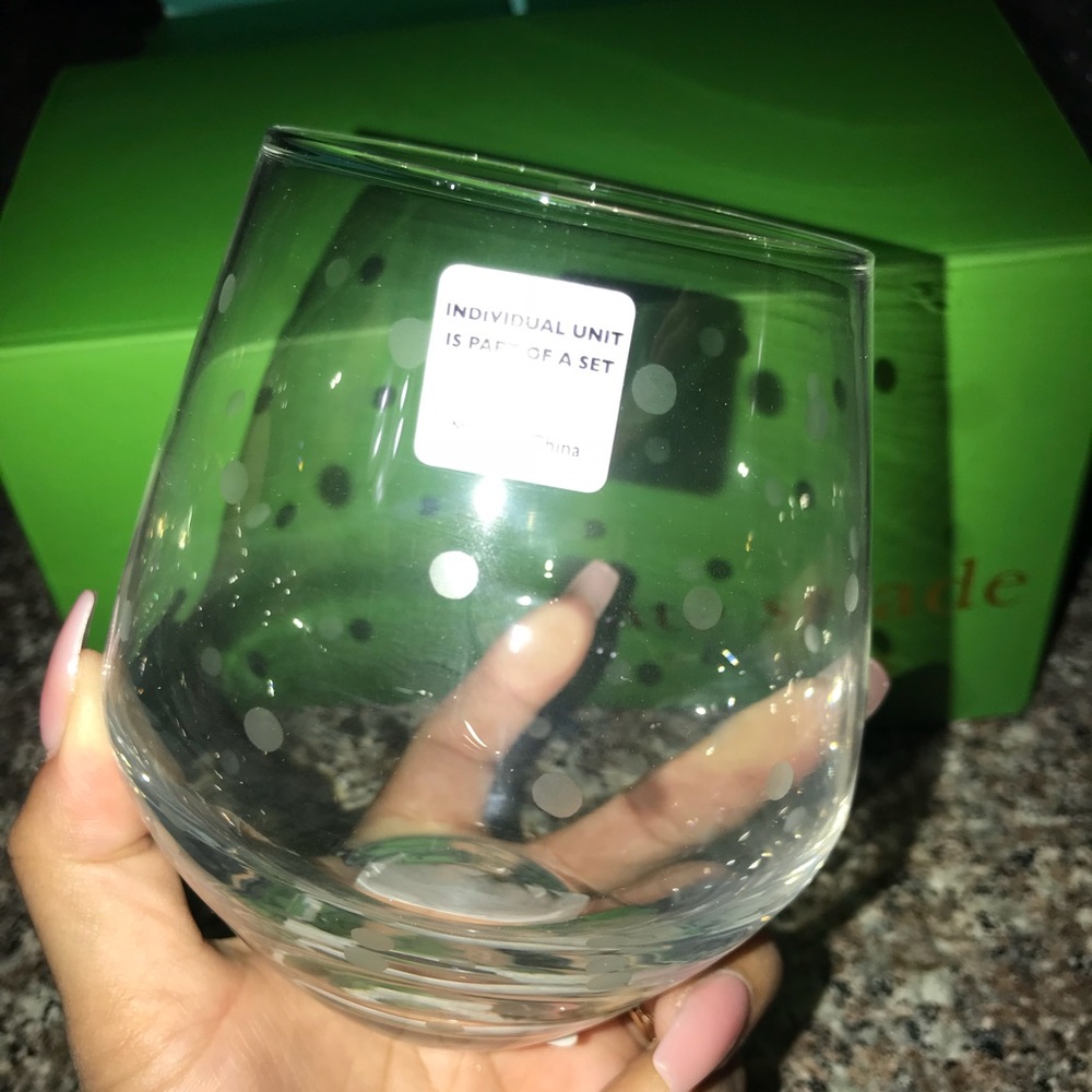 Kate spade ♠️ wine glasses